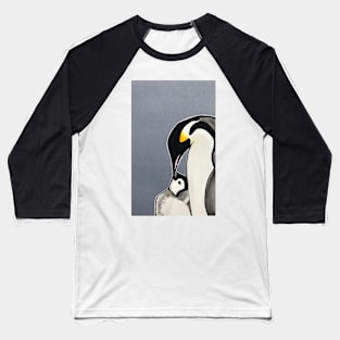 penguins Baseball T-Shirt